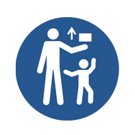 EN ISO 7010 M055 – Von Kindern fernhalten