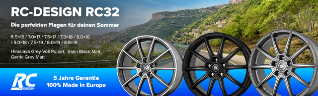 RC Design Alufelgen in verschiedenen Designs
 