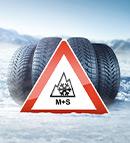 3PMSF Alpine Symbol bei Winter- und Ganzjahresreifen
