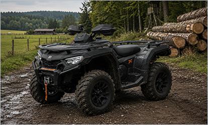 ATV als vielseitiges Fahrzeug für Gelände und Arbeitseinsatz