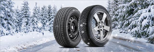Winterfeste Felgen aus Aluminium und Stahl