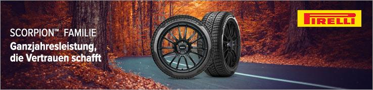 Premium Ganzjahresreifen von Pirelli