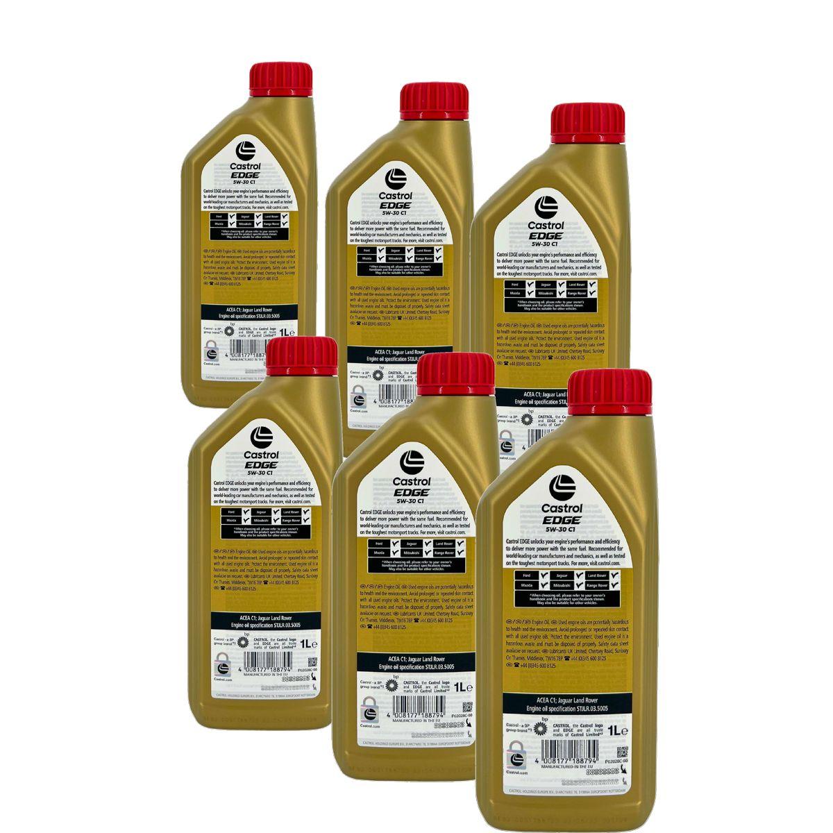 Castrol Edge 5W-30 C1 6x1 Liter
