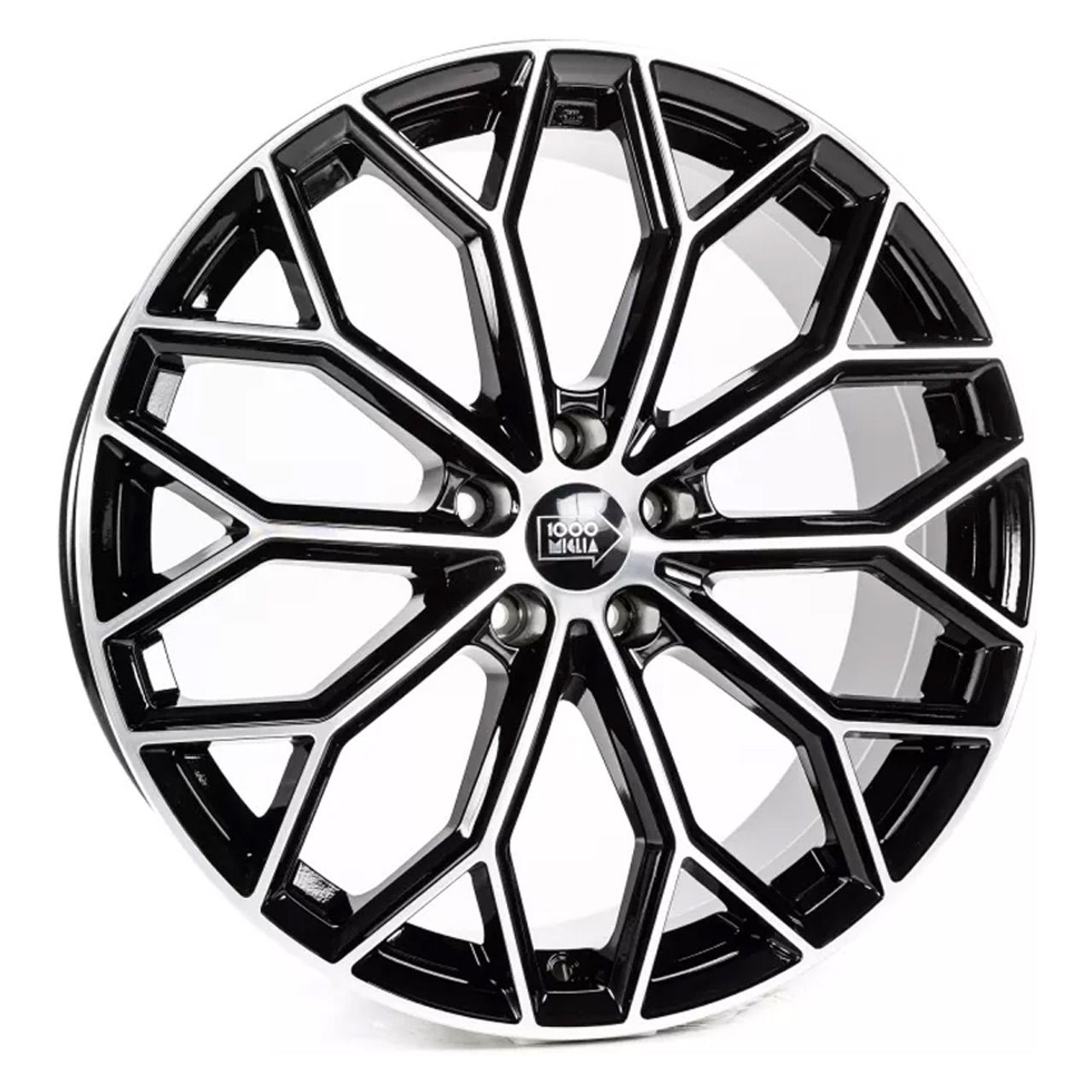 1000 MIGLIA MM1030 gloss black polished 7.5Jx17 5x114.3 ET40