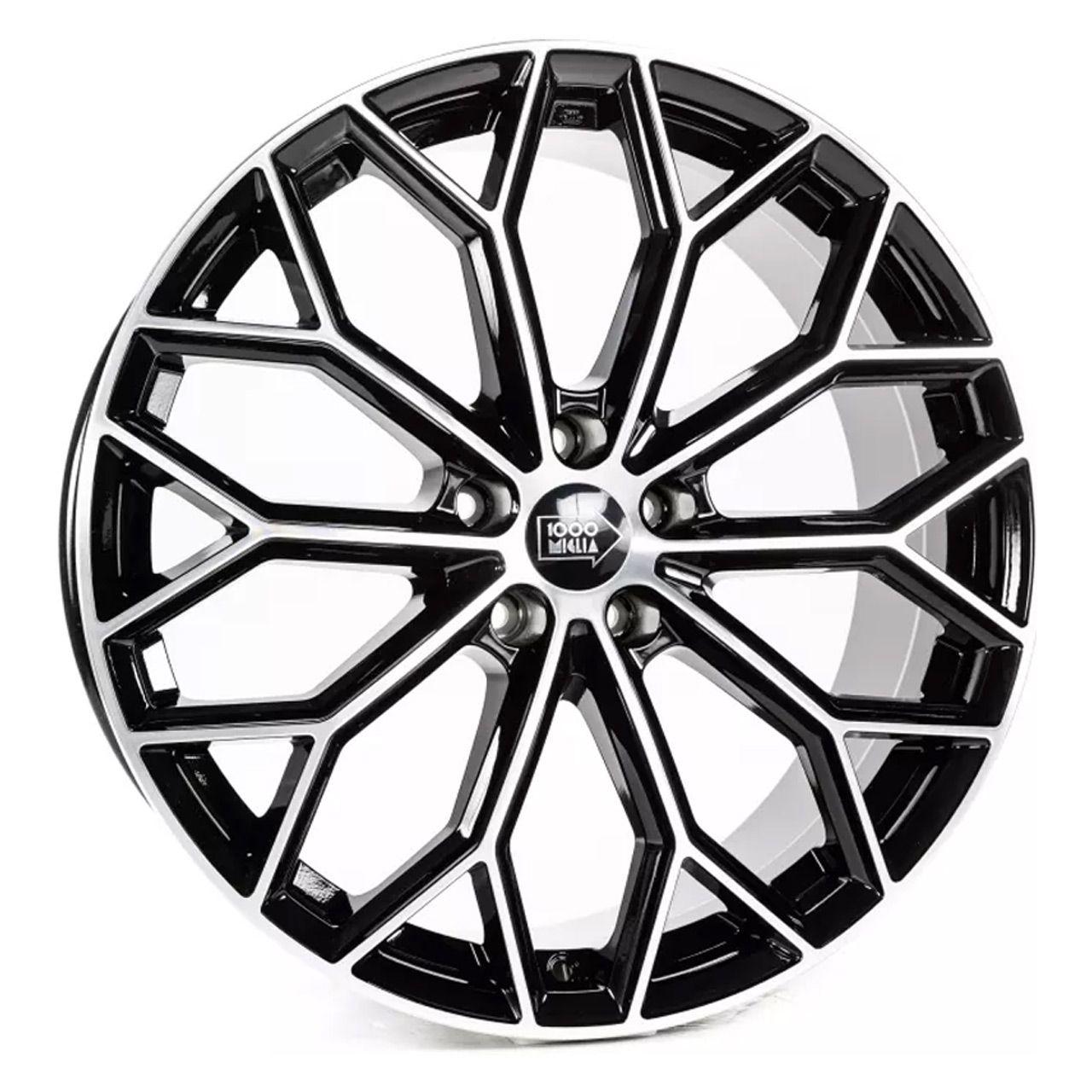 1000 MIGLIA MM1030 gloss black polished 8.0Jx18 5x112 ET45