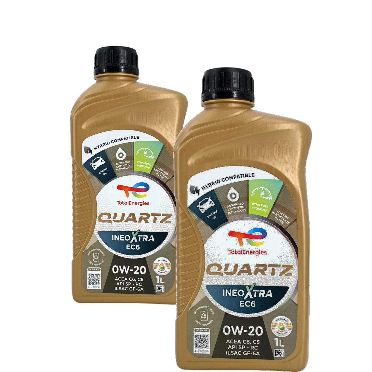 Total Quartz Ineo Xtra EC6 0W-20 2x1 Liter