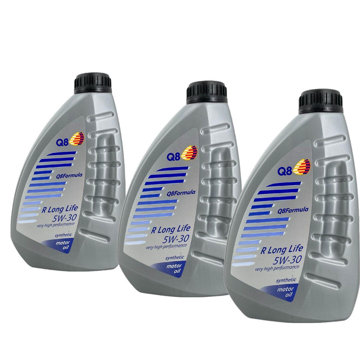 Q8 Formula R Long Life 5W-30 3x1 Liter