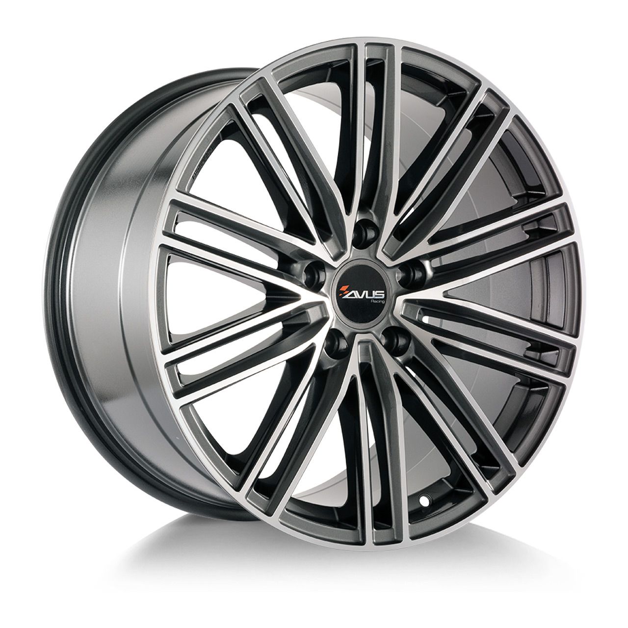 AVUS RACING AC-M08 anthracite polished 9.5Jx21 5x112 ET31