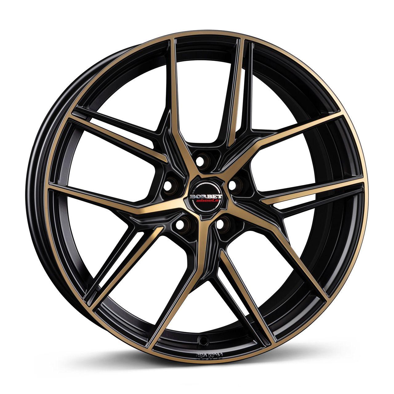 BORBET DESIGN W black copper polished matt 8.0Jx19 5x112 ET48