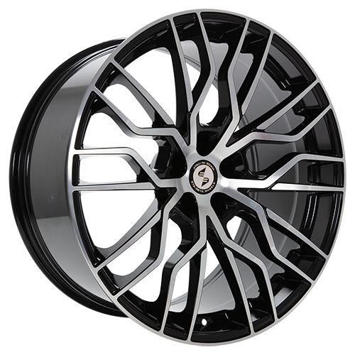 ETABETA MEDUSA black shiny full polish 9.5Jx21 5x112 ET37