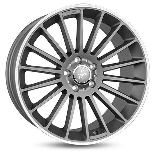 KESKIN WHEELS KT15 SPEED titan grey lip polish 9.5Jx19 5x120 ET35