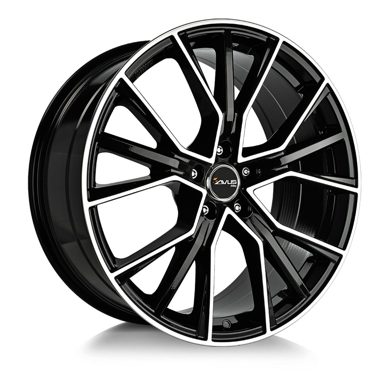 AVUS RACING AF18 black polished 9.0Jx21 5x112 ET37