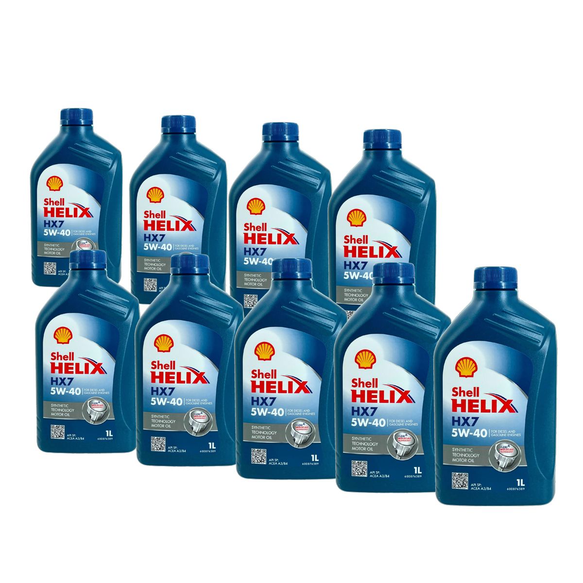 Shell Helix HX7 5W-40 9x1 Liter