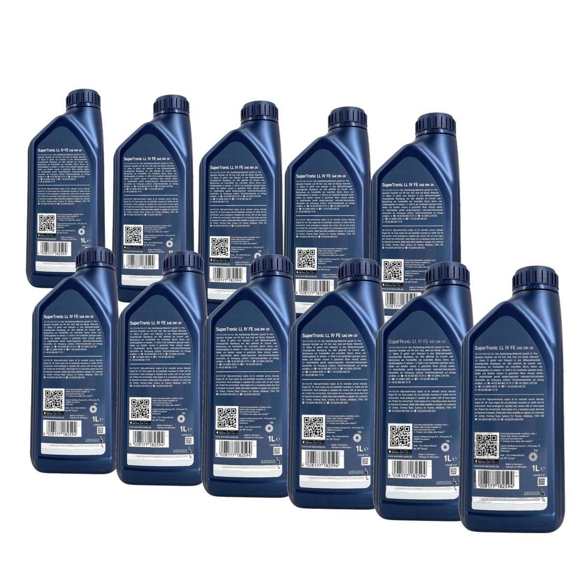 Aral SuperTronic LL IV FE 0W-20 11x1 Liter