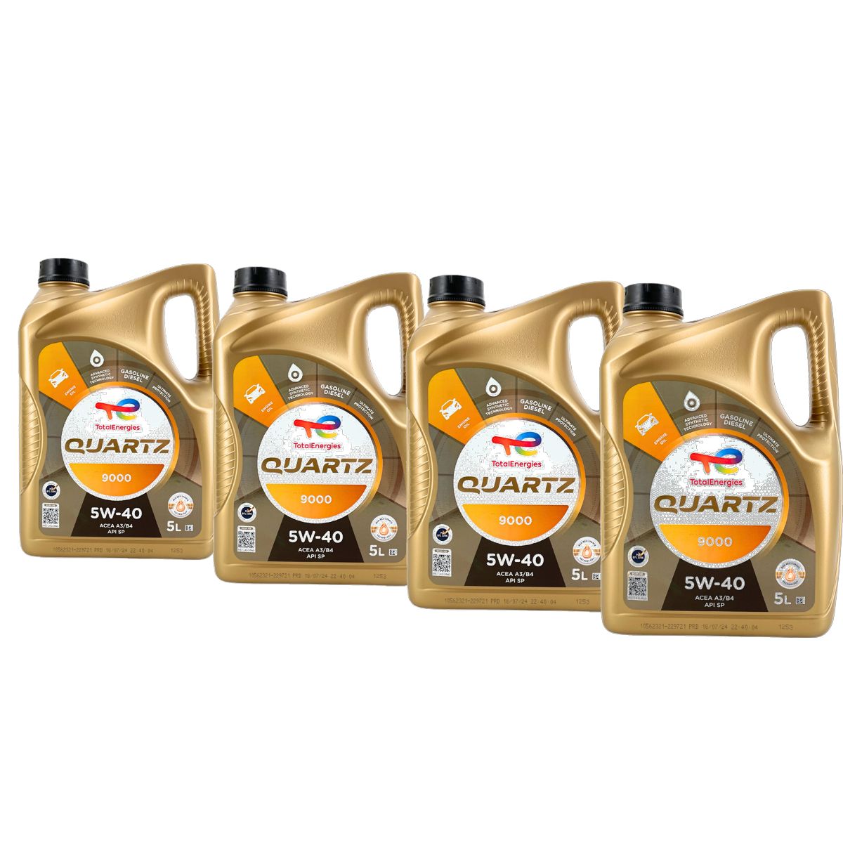 Total Quartz 9000 5W-40 4x5 Liter