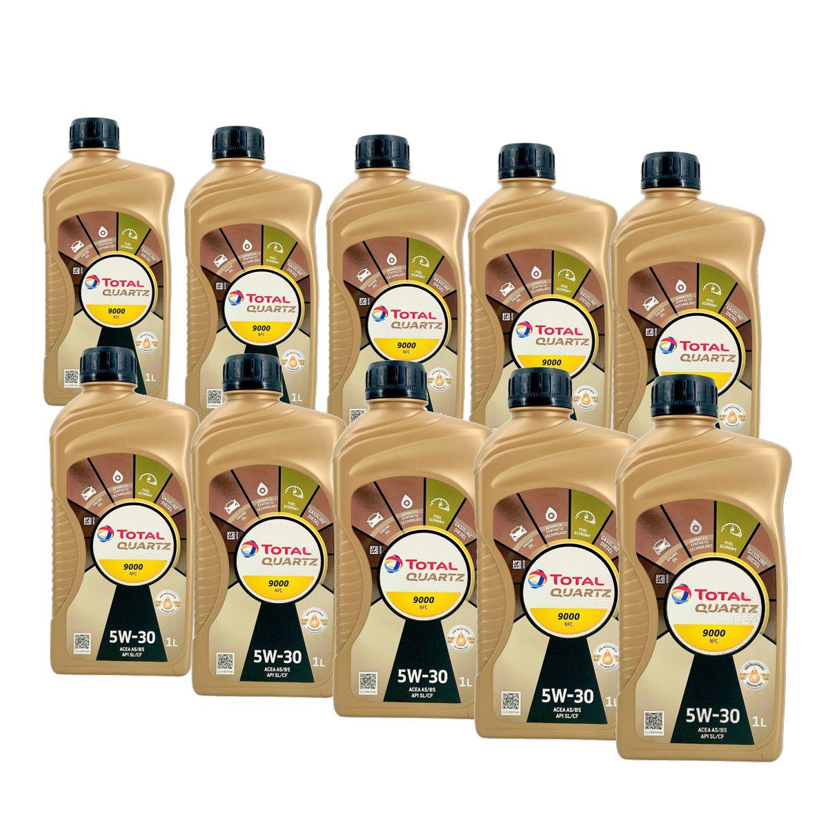 Total Quartz 9000 NFC 5W-30 10x1 Liter
