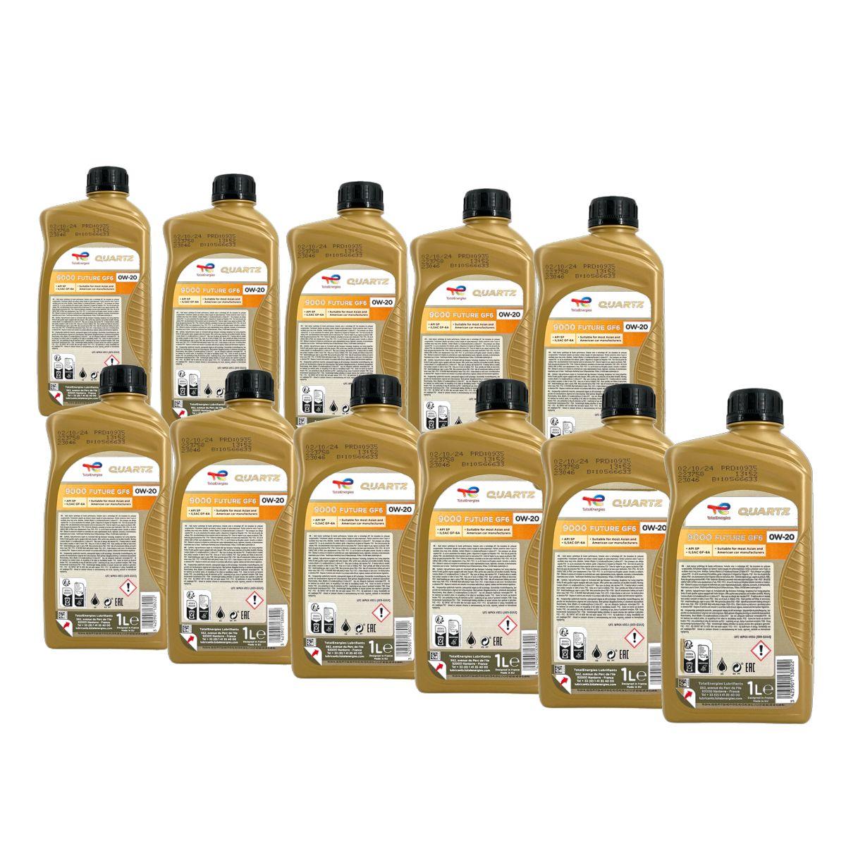 Total Quartz 9000 Future GF6 0W-20 11x1 Liter