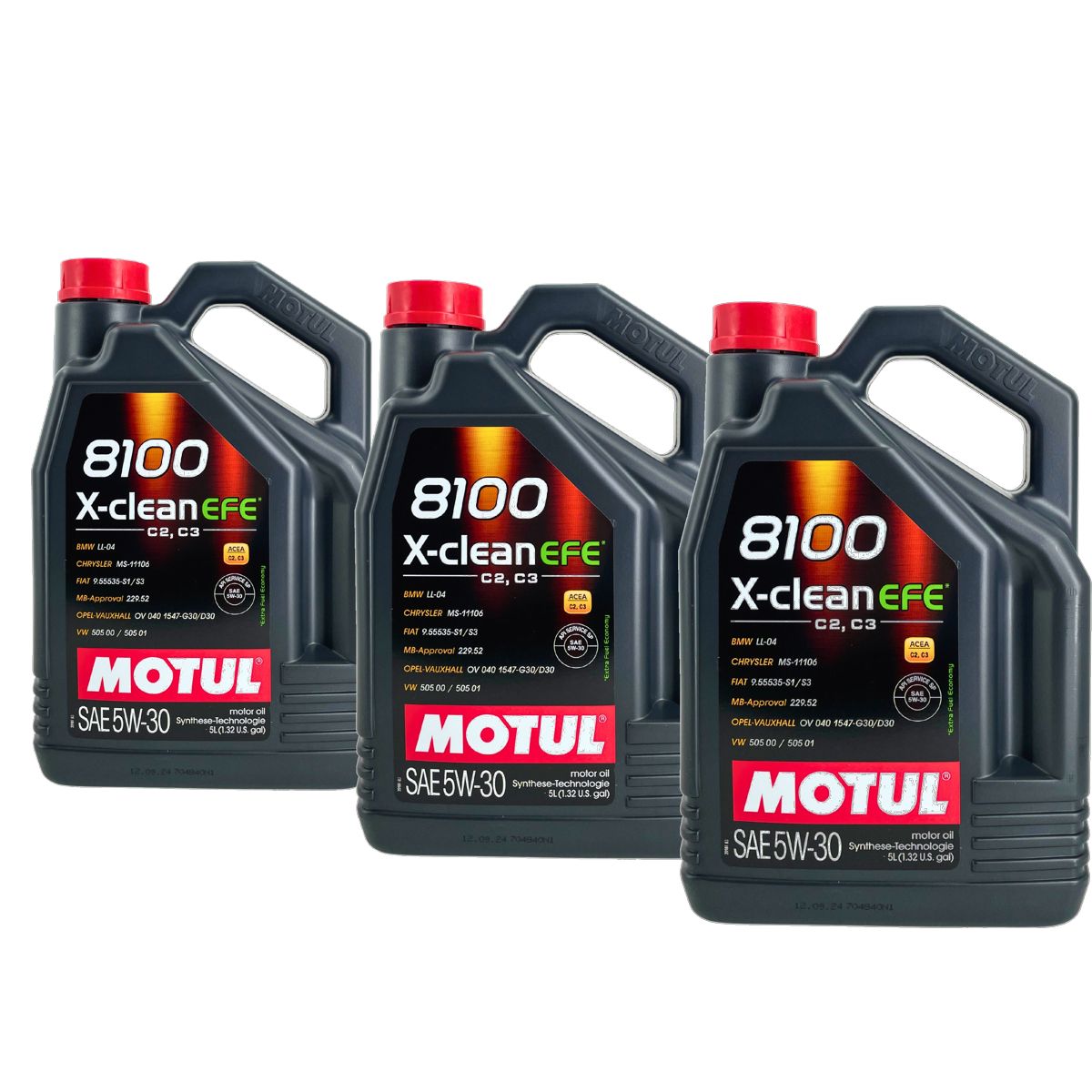 Motul 8100 X-clean EFE 5W-30 3x5 Liter