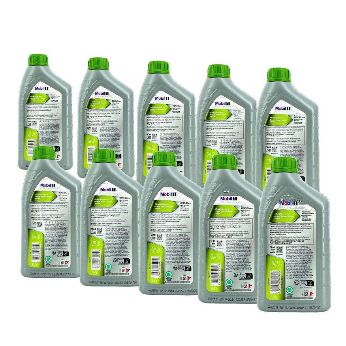 Mobil 1 ESP X2 0W-20 10x1 Liter