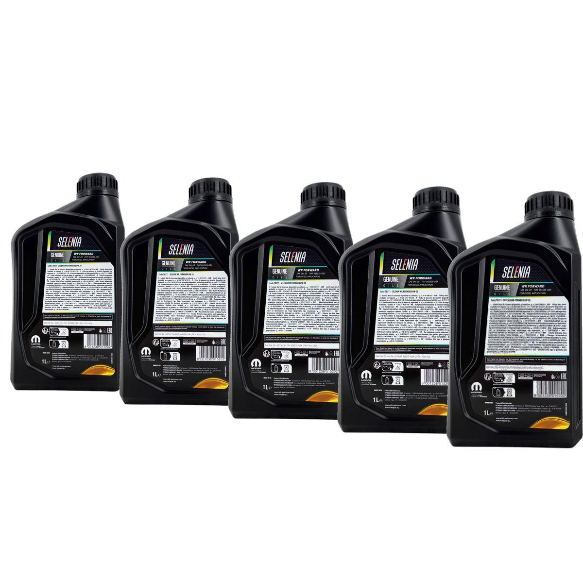 Selenia WR Forward 0W-20 5x1 Liter