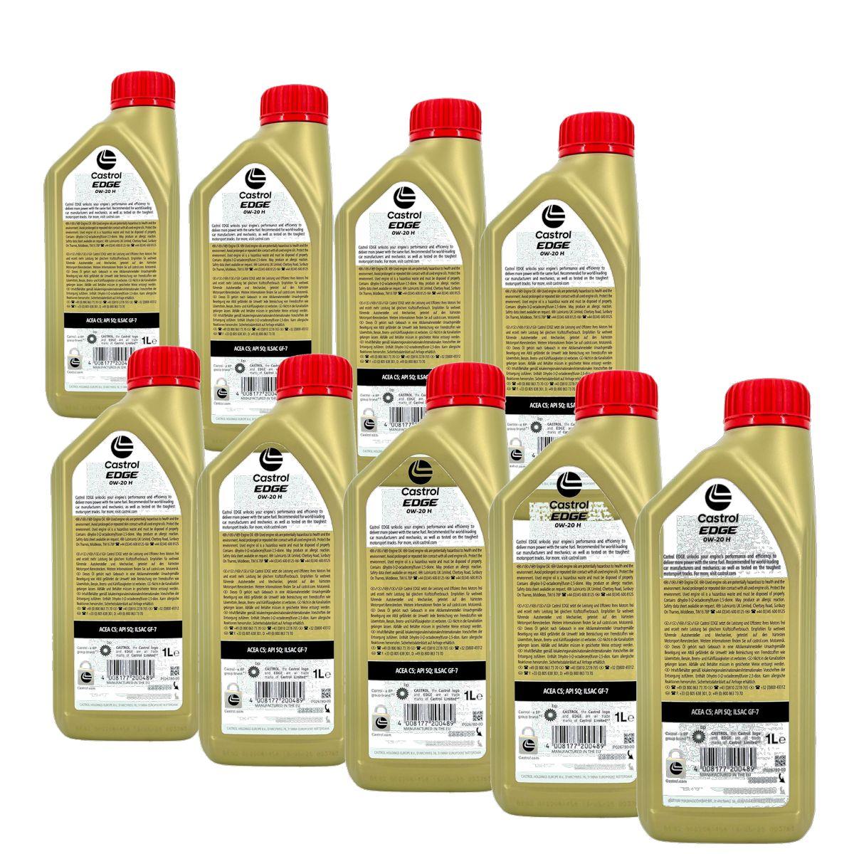 Castrol Edge H 0W-20 9x1 Liter
