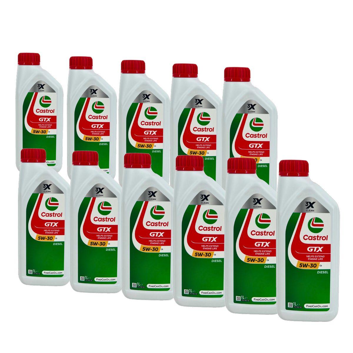 Castrol GTX 5W-30 C4 11x1 Liter