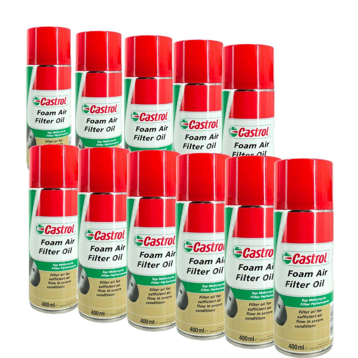Castrol Foam Air Filter Oil / Luftfilteröl Spray 11x400 ML