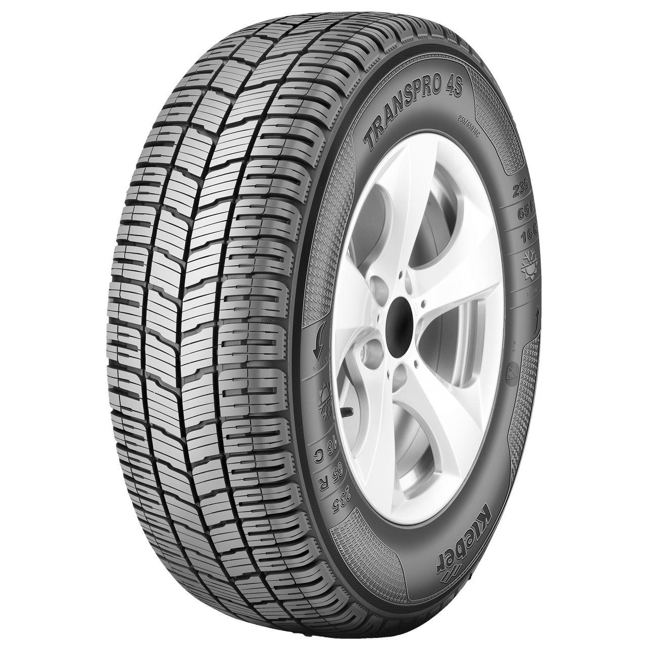 Pneu 4 Saisons Kleber Transpro 4S M+S - 215/70R15 109R - Été/Hiver, Label C/B, Bruit 72 DB - 1
