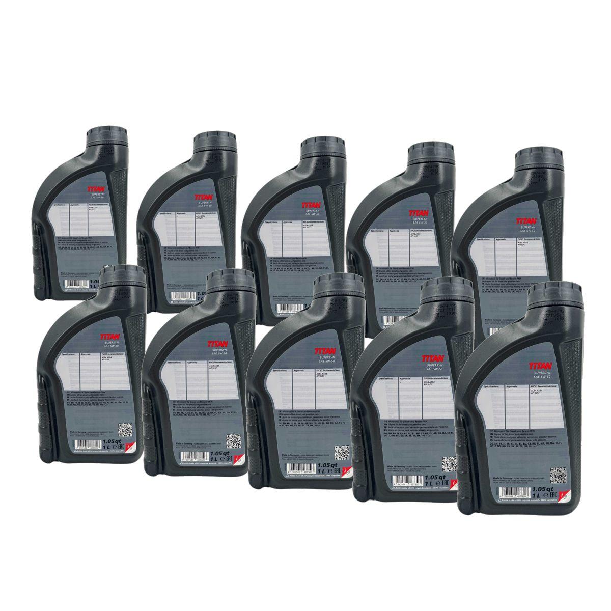 Fuchs Titan Supersyn 5W-50 10x1 Liter