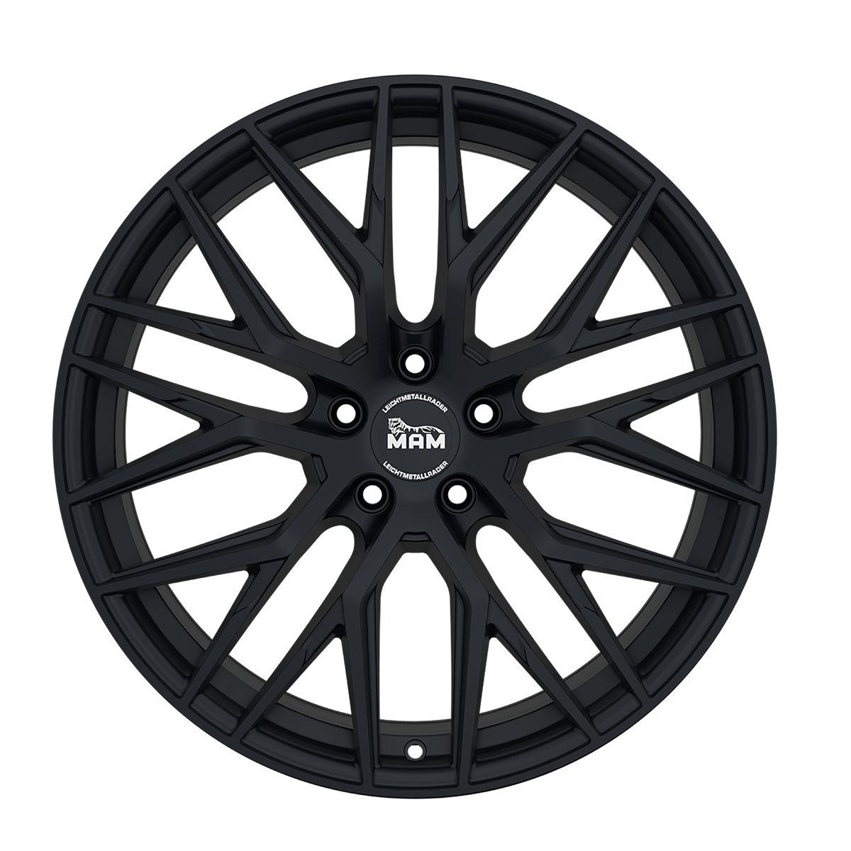 MAM WHEELS MAM RS4 matt black painted 8.5Jx19 5x112 ET45