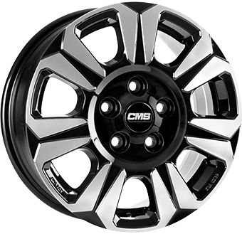 CMS C31-DB HEAVY DUTY diamond black 6.5Jx17 5x160 ET60