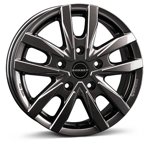 BORBET DESIGN CW5 mistral anthracite glossy 6.5Jx16 5x120 ET60