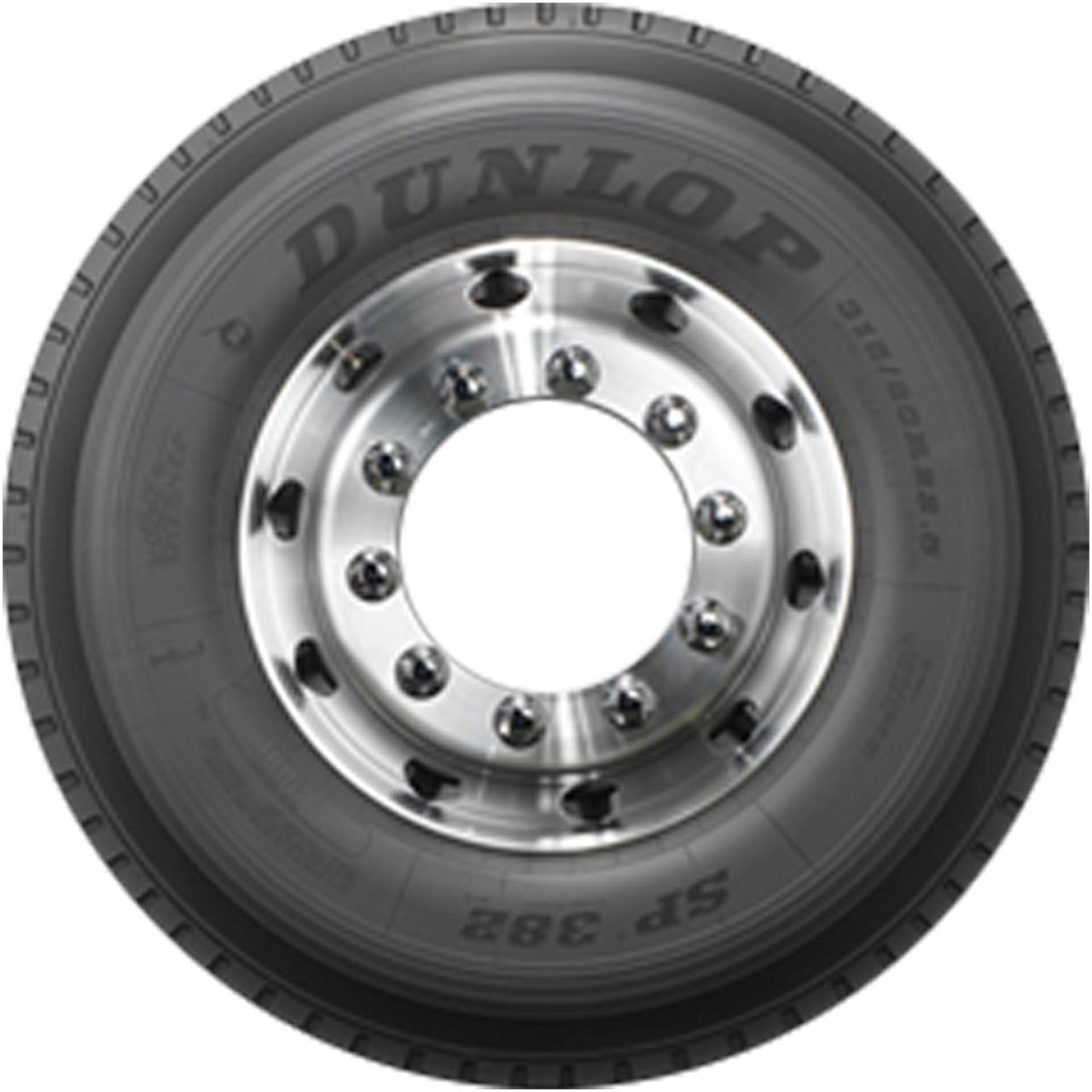 DUNLOP 385/65 R 22.5 TL 160K/158L SP 382 20PR M+S