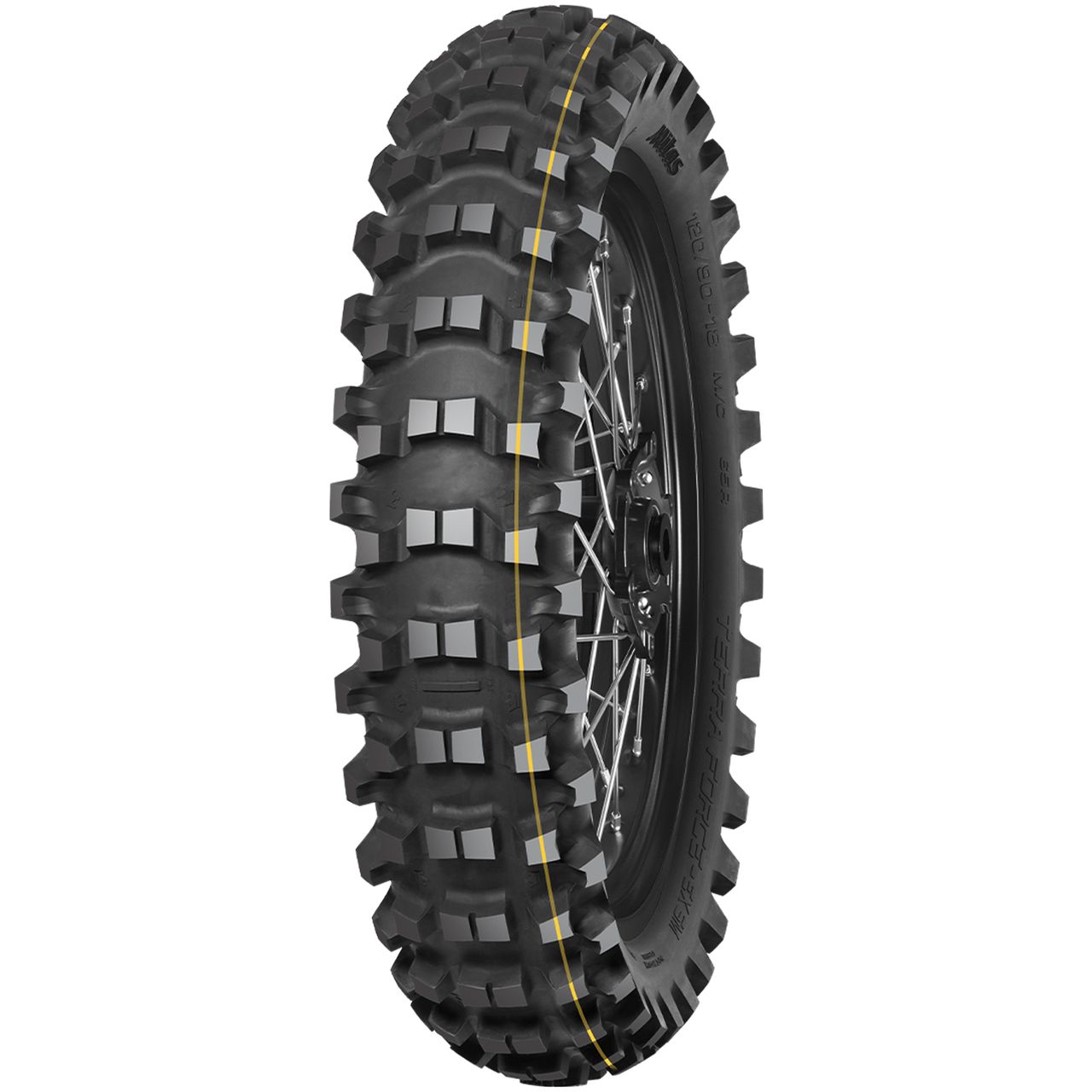 MITAS 120/90 - 18 M/C TT 65R TERRA FORCE-EX SM SUPER (YELLOW) (IND)