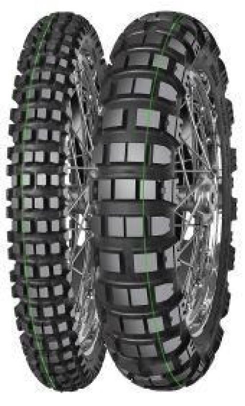 MITAS 140/80 B 18 TT 70R ENDURO TRAIL-RALLY PRO M+S SUPER LIGHT GREEN STRIPE