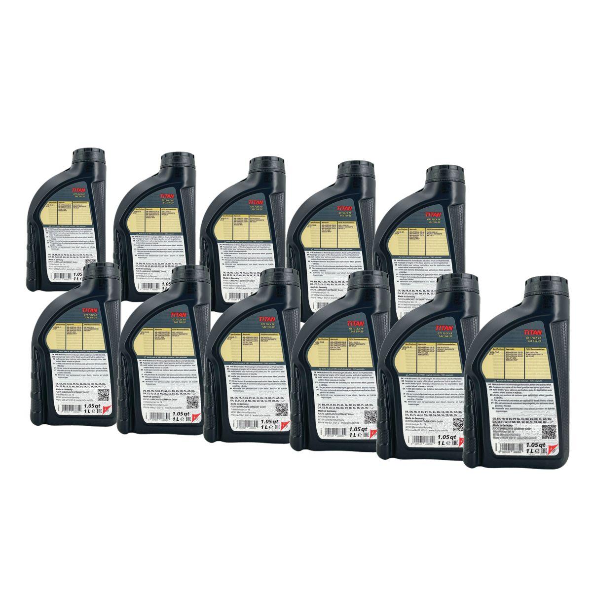 Fuchs Titan GT1 Flex FR 5W-30 11x1 Liter