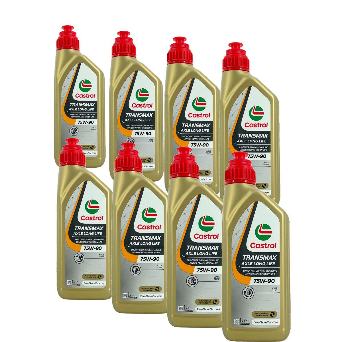 Castrol Transmax Axle Long Life 75W-90 8x1 Liter