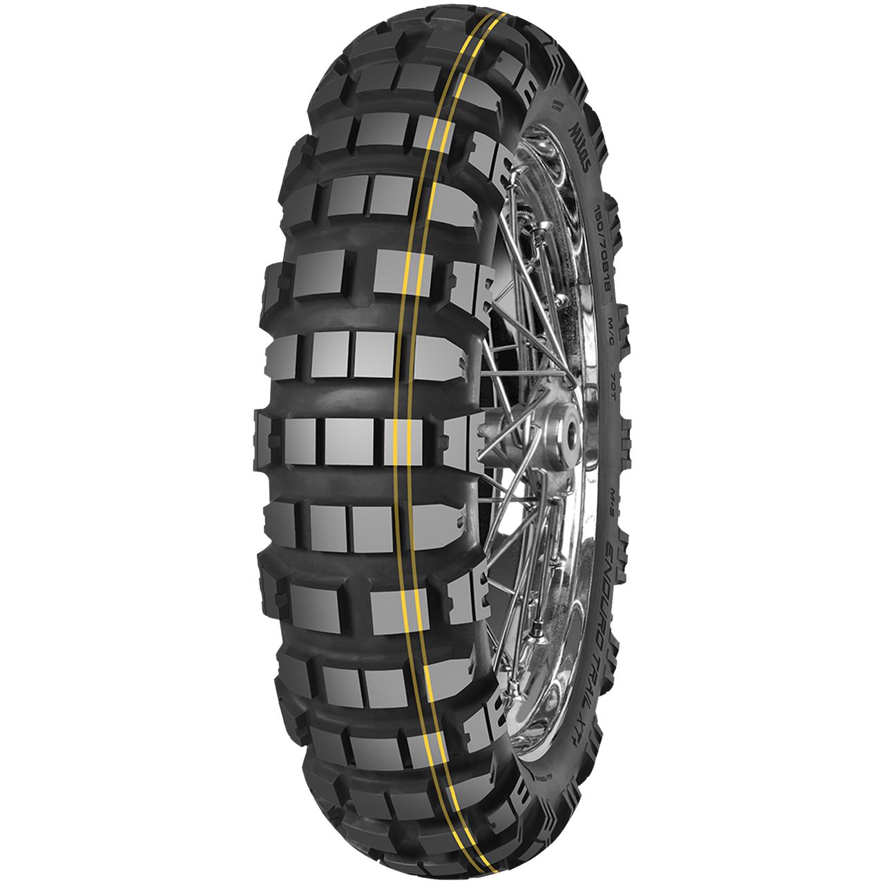MITAS 110/80 B 19 M/C TL/TT 59T ENDURO TRAIL XT+ DAKAR (2xYELLOW) M+S (IND)
