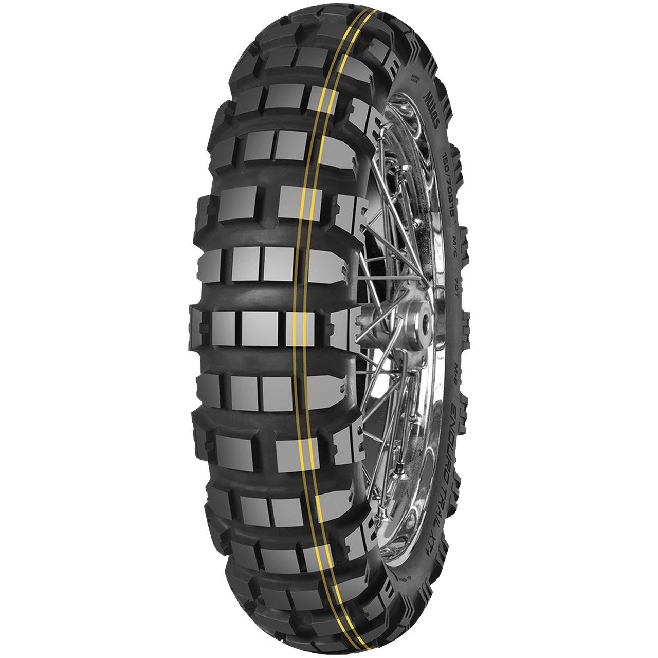 MITAS 150/70 B 18 M/C TL/TT 70T ENDURO TRAIL XT+ DAKAR (2xYELLOW) M+S (IND)