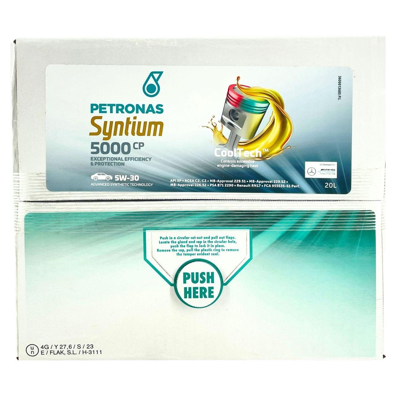 Petronas Syntium 5000 CP 5W-30 20 Liter