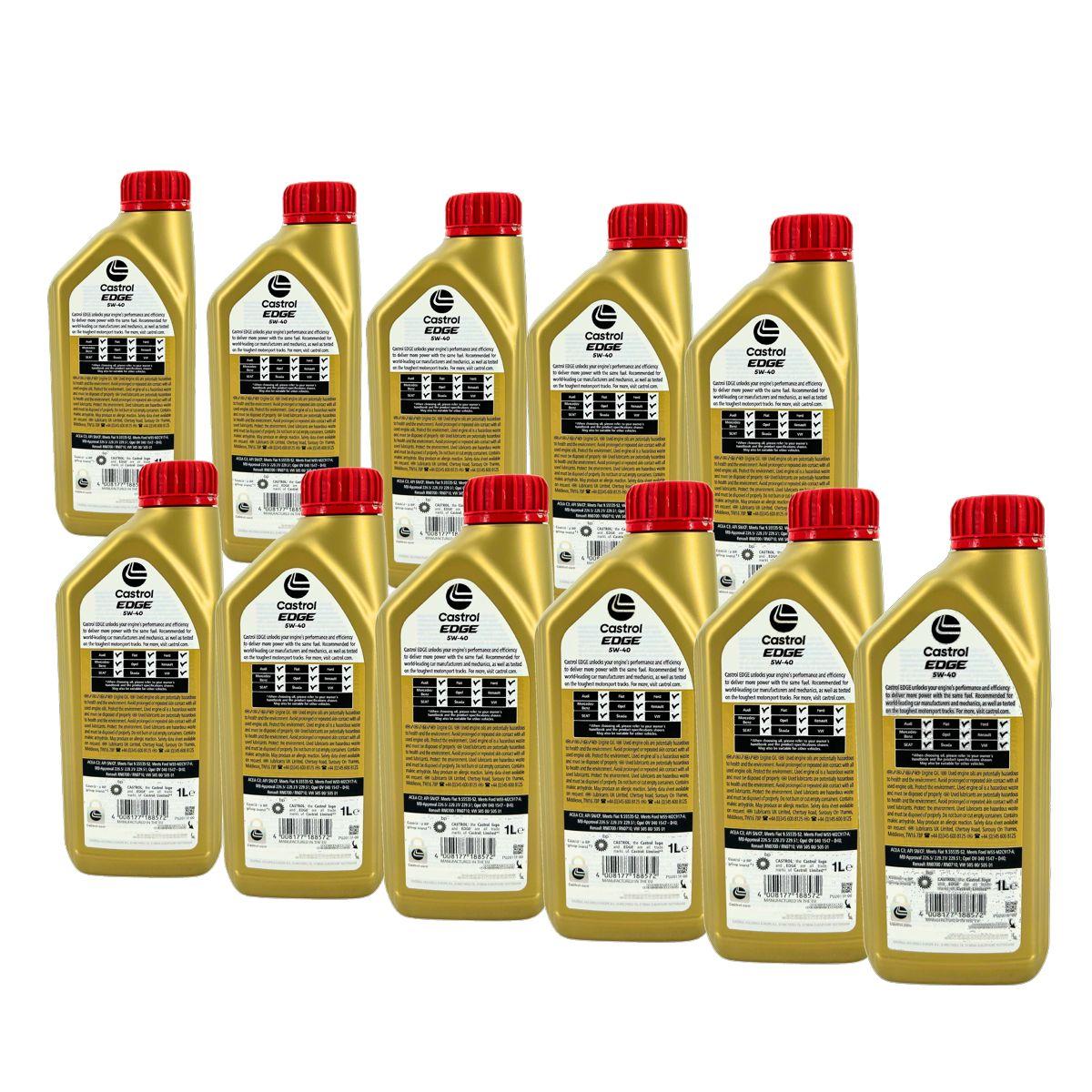Castrol Edge 5W-40 11x1 Liter