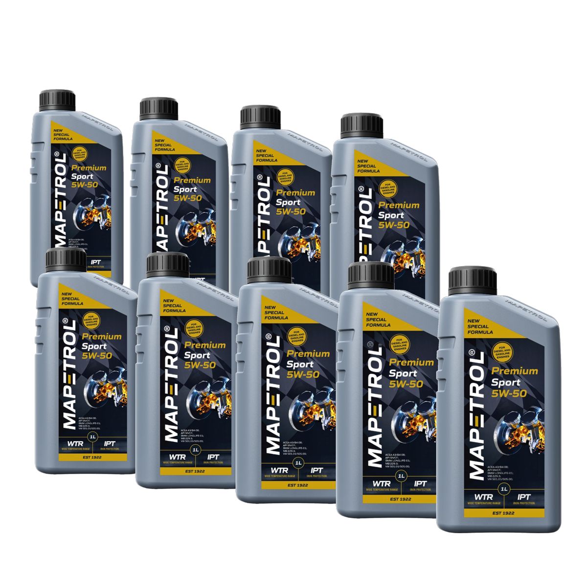 Mapetrol Premium Sport 5W-50 9x1 Liter