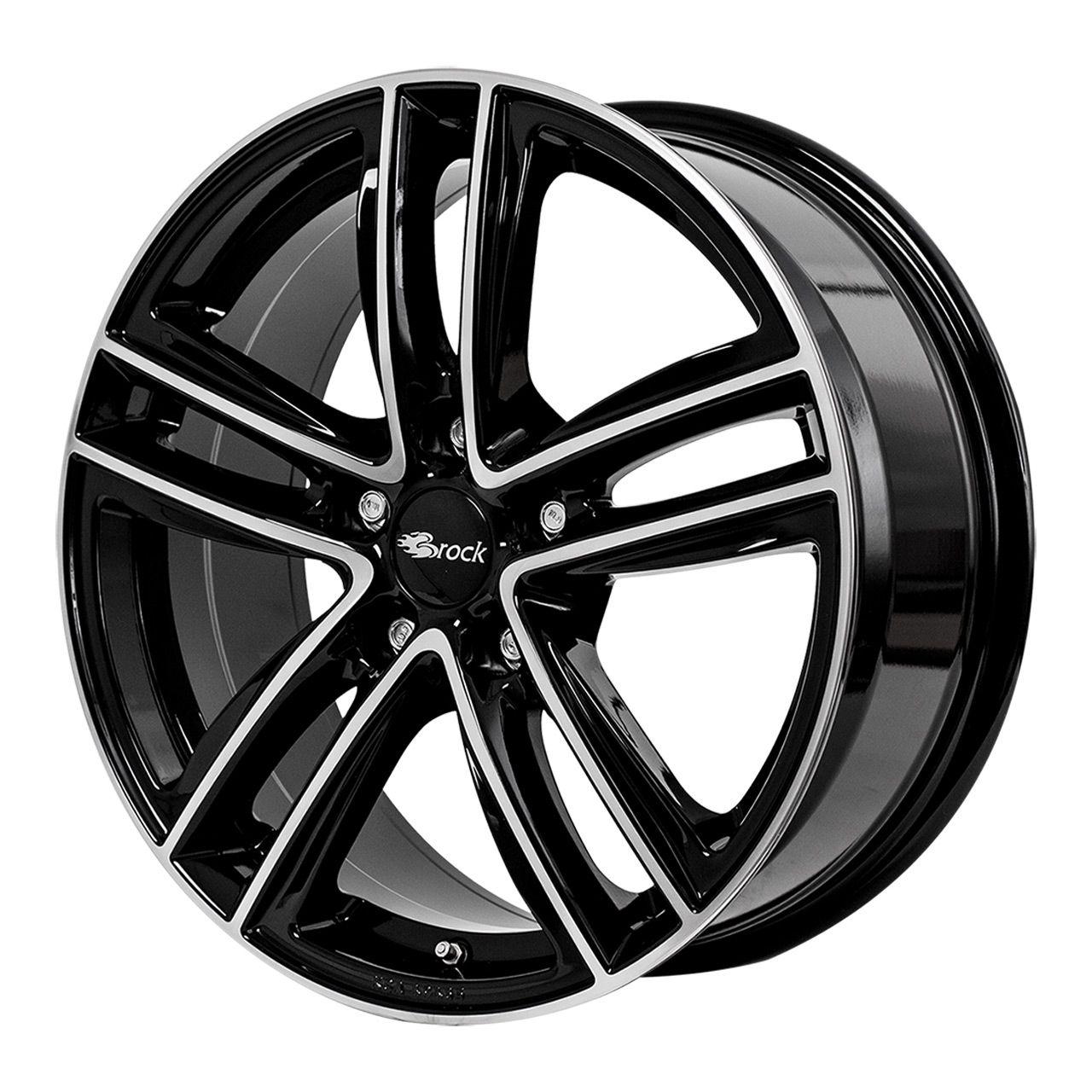 RC-DESIGN RC27 schwarz glanz voll-poliert (sgvp) 6.0Jx16 5x108 ET44