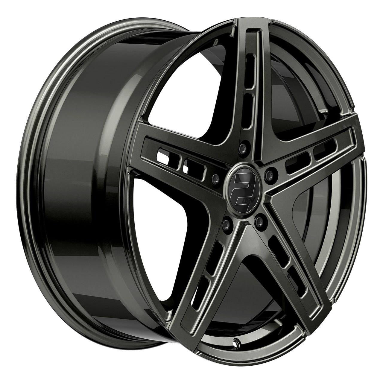 WHEELWORLD-2DRV WH38 Dark gunmetal full painted 9.5Jx22 5x108 ET40