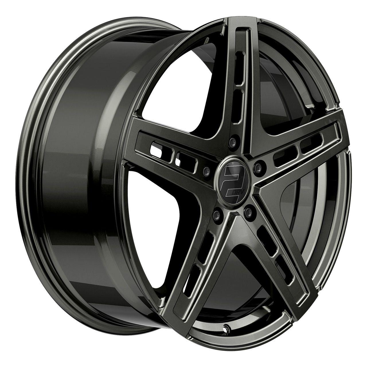 WHEELWORLD-2DRV WH38 dark gunmetal full painted 9.0Jx20 5x112 ET35