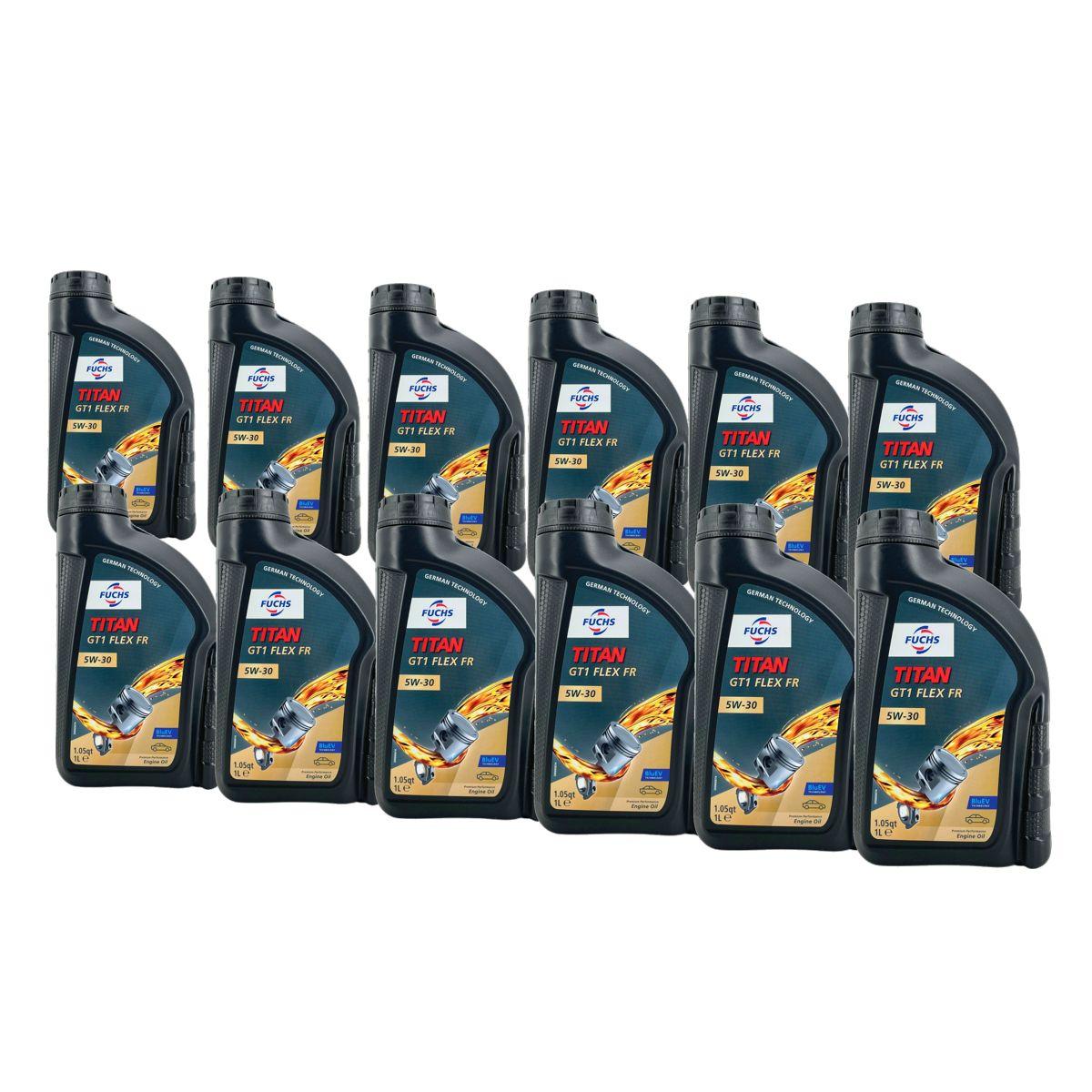 Fuchs Titan GT1 Flex FR 5W-30 12x1 Liter