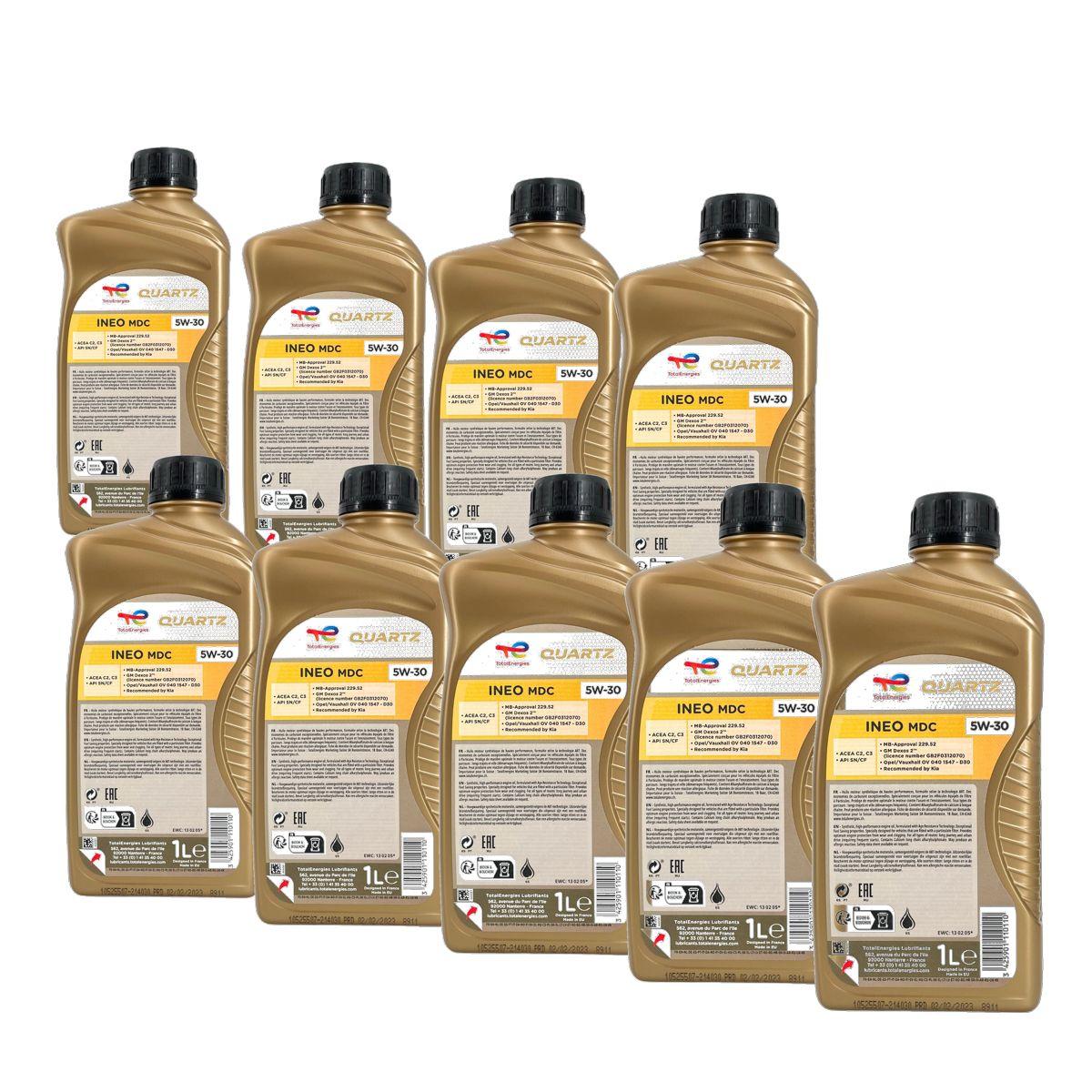 Total Quartz Ineo MDC 5W-30 9x1 Liter