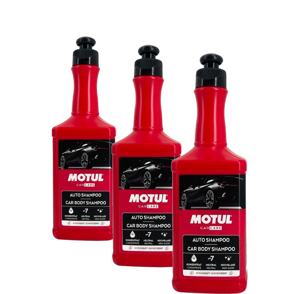 Motul Car Care Car Body Shampoo Auto Shampoo 3x500 ML