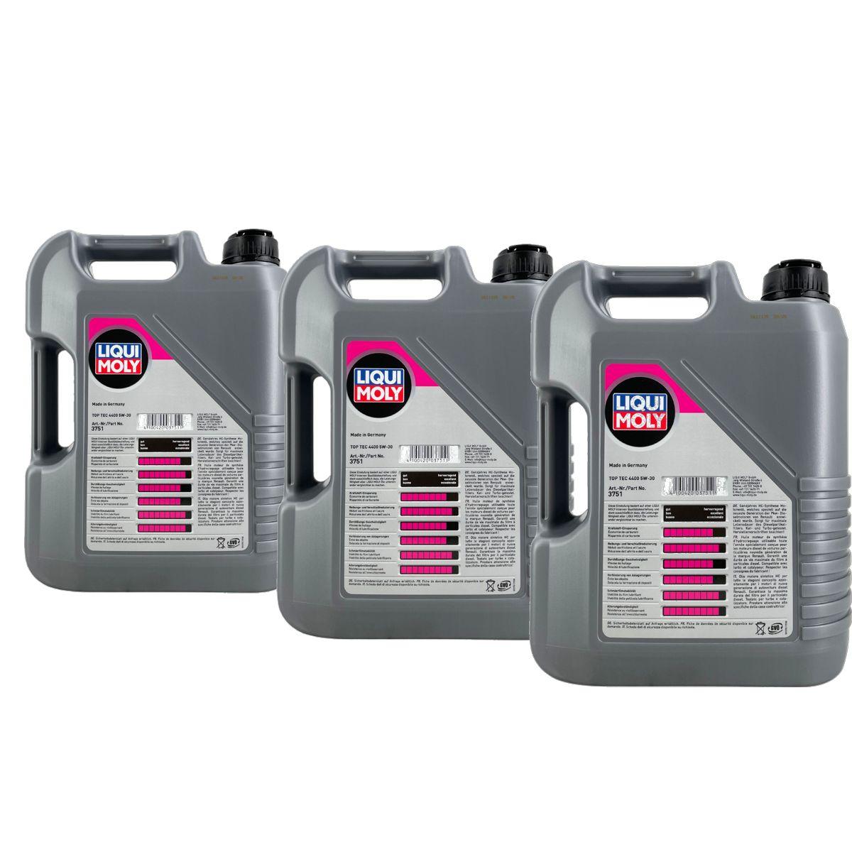 Liqui Moly Top Tec 4400 5W-30 3x5 Liter