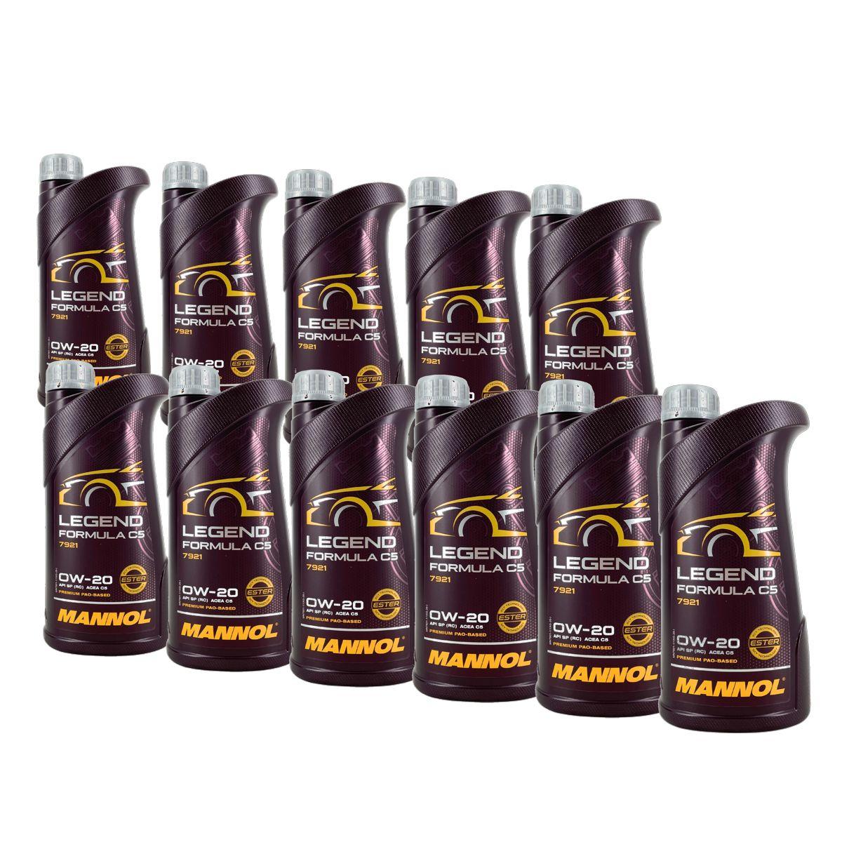 Mannol Legend Formula C5 0W-20 11x1 Liter